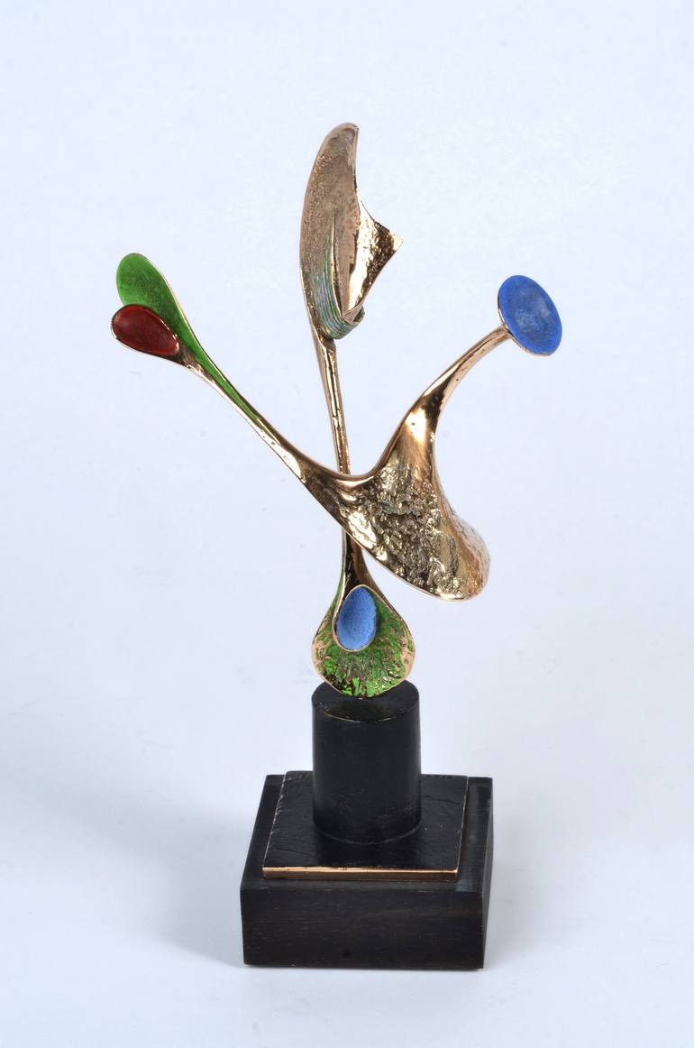 Original Abstract Religion Sculpture by Renzo Colognese