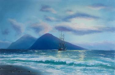 Original Realism Seascape Paintings by Artem Kolesnikov