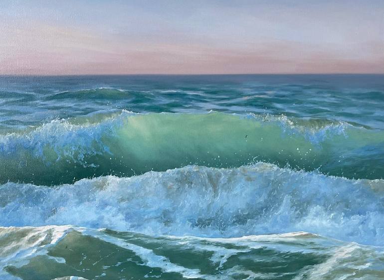 evening shore - Print