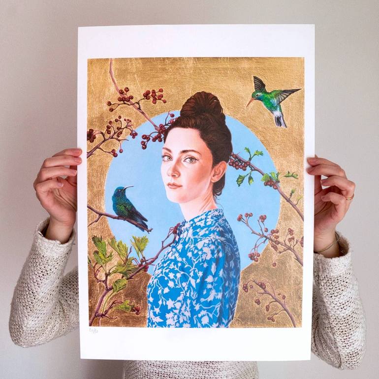 Original Women Printmaking by Valentina Porcelli