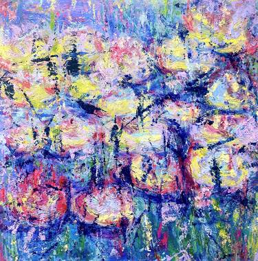 Original Impressionism Abstract Paintings by Kris Laping