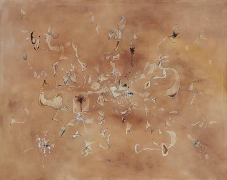 Original Abstract Expressionism Abstract Painting by Jack Bidewell