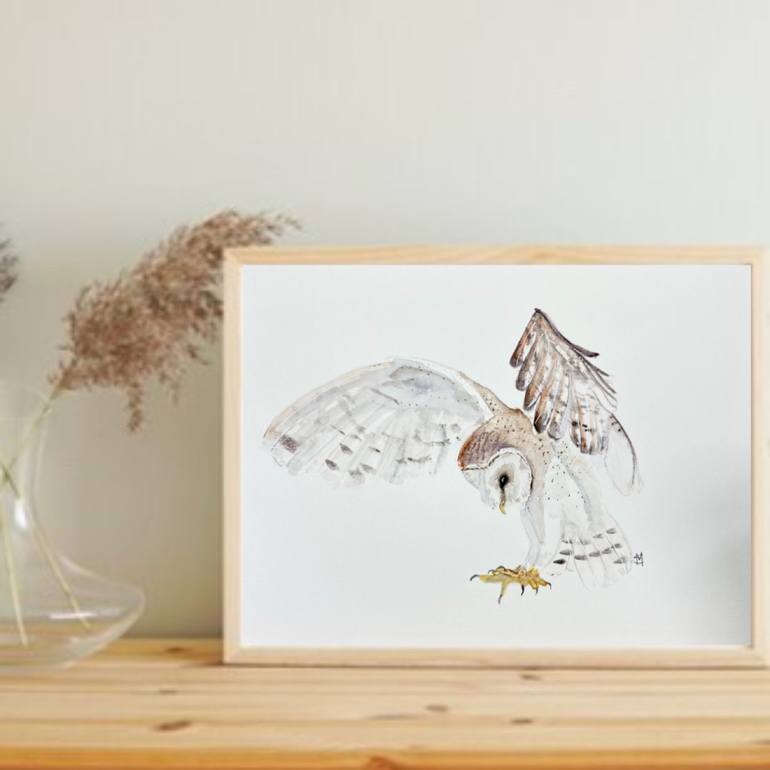 Original Illustration Animal Painting by Sarah Morton