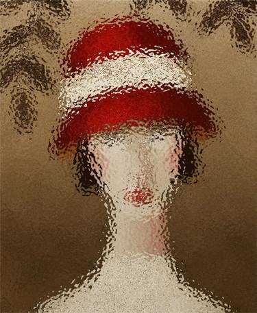 Red & White Hat Girl thumb