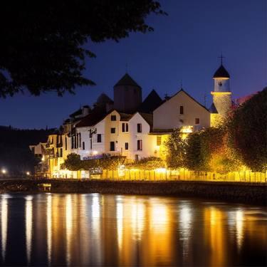 White Home and River thumb