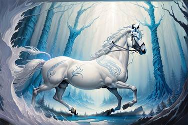 Horse Digital Painting 4 thumb