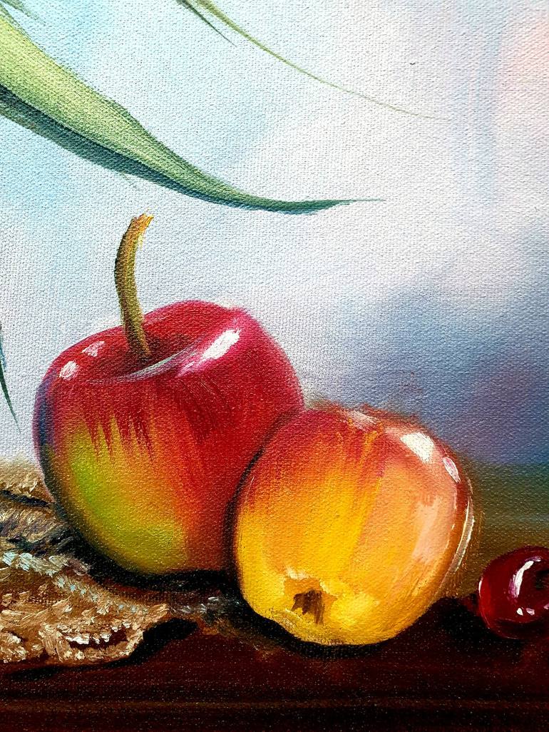 Original Fine Art Still Life Painting by Olga Bazanova