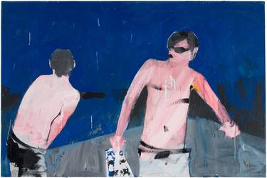 Print of Abstract Men Paintings by Astrid Esslinger