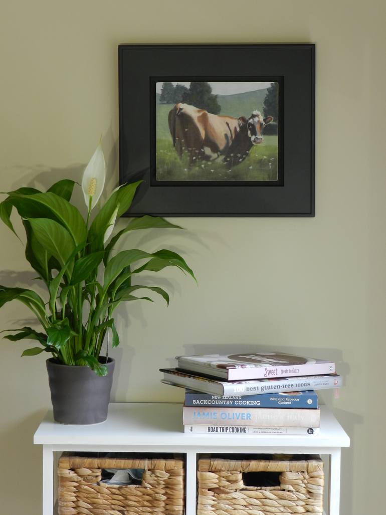 Original Impressionism Animal Painting by Jacki Welch