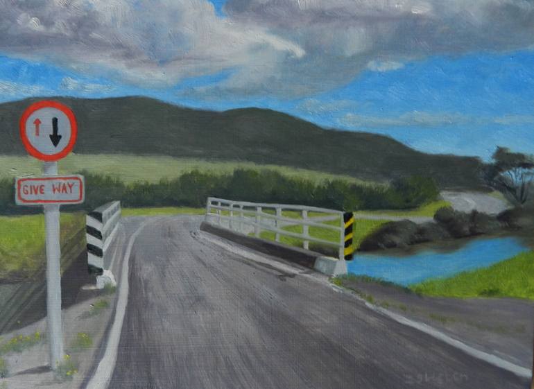 Original Illustration Landscape Paintings by Jacki Welch