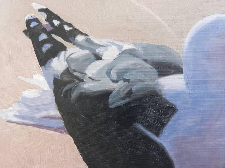 Original Figurative Animal Painting by Jacki Welch