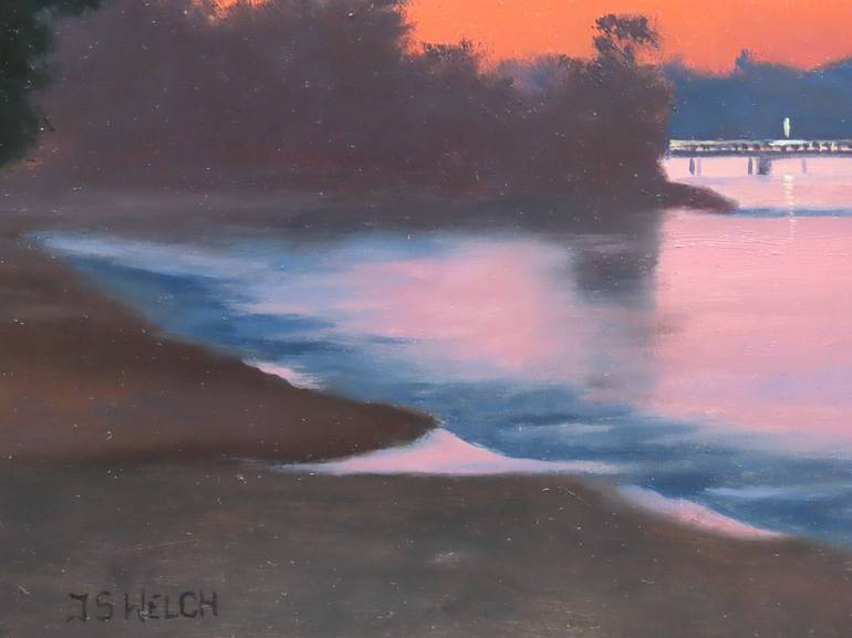 Original Contemporary Beach Painting by Jacki Welch