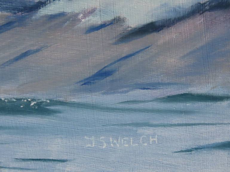 Original Figurative Seascape Painting by Jacki Welch