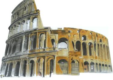 Print of Conceptual Architecture Mixed Media by Anisa Siti Nurazizah