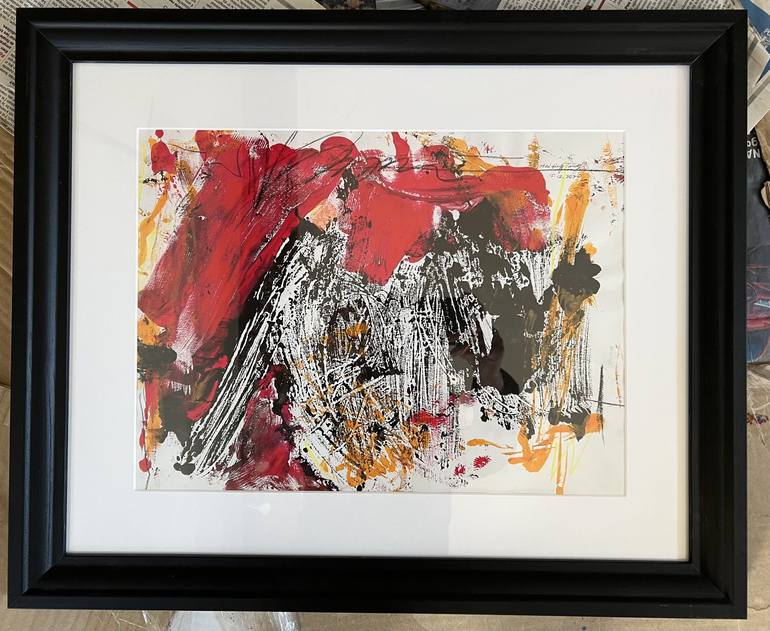 Original Contemporary Abstract Painting by Haiting Tang