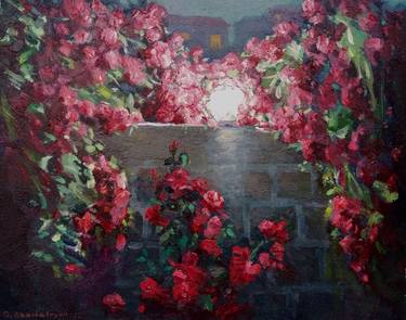 Original Impressionism Floral Paintings by Gagik Khachatryan