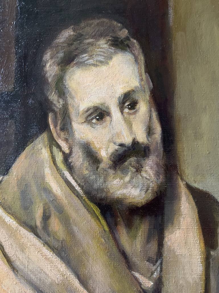 Original Portrait Painting by Gagik Khachatryan
