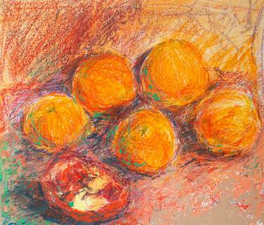 Original Expressionism Food Paintings by Mary Kurbatova