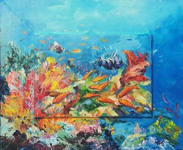Original Fish Paintings by Mario Riva