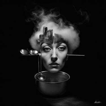Print of Surrealism Cuisine Digital by The Poor Starving Artist