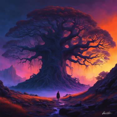 Original Surrealism Landscape Digital by The Poor Starving Artist
