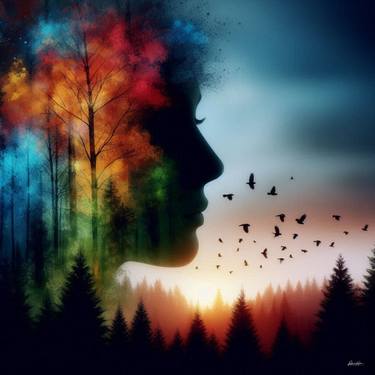 Original Surrealism Nature Digital by The Poor Starving Artist
