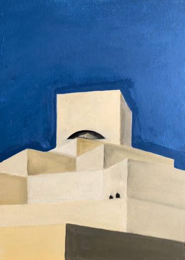 Print of Abstract Architecture Paintings by Atay K