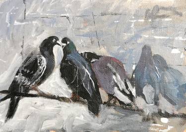 Original Impressionism Animal Paintings by Myles Mansfield