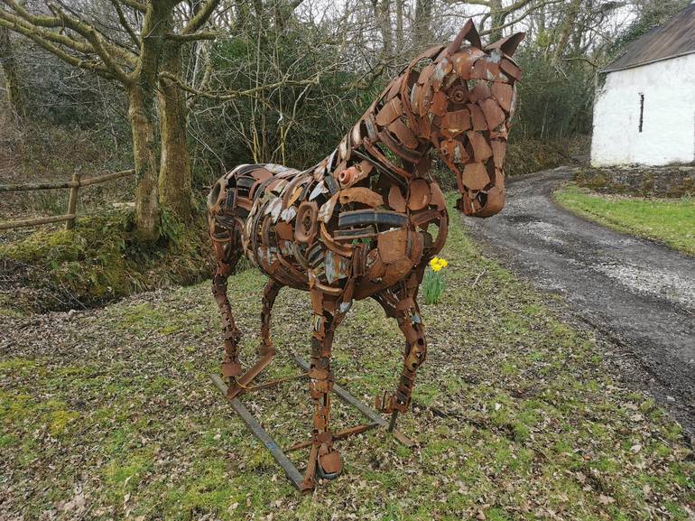 Original Horse Sculpture by Myles Mansfield