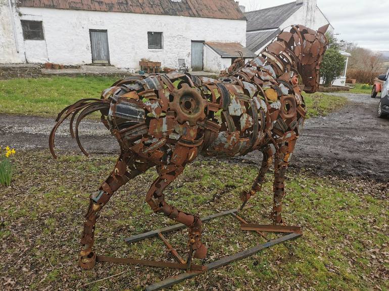 Original Horse Sculpture by Myles Mansfield