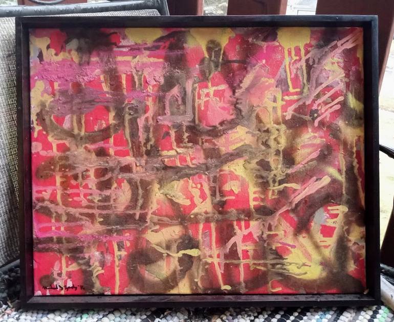 Original Abstract Expressionism Abstract Painting by Michael J Zwicky