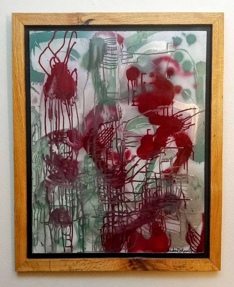 Original Abstract Painting by Michael J Zwicky