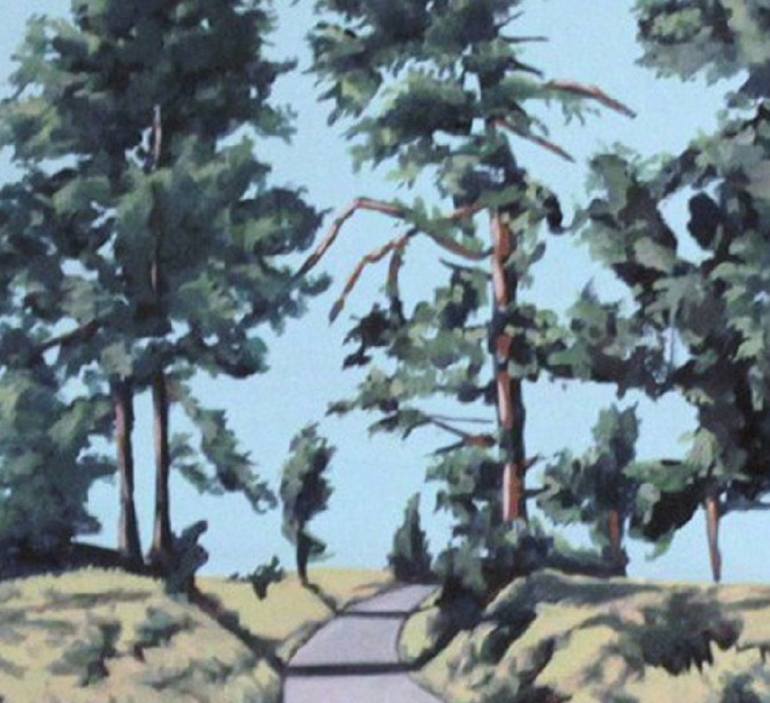 Original Figurative Landscape Painting by Oleg Breininger