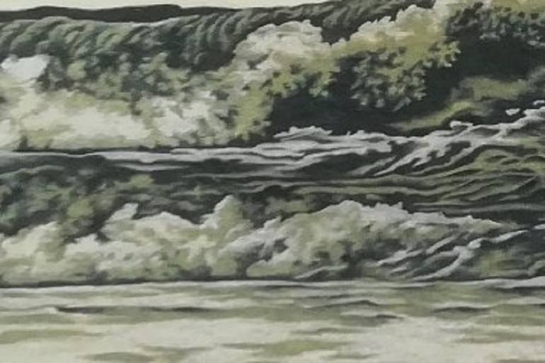 Original Photorealism Landscape Painting by Oleg Breininger