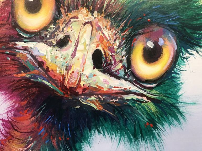 Original Contemporary Animal Painting by Jos Coufreur