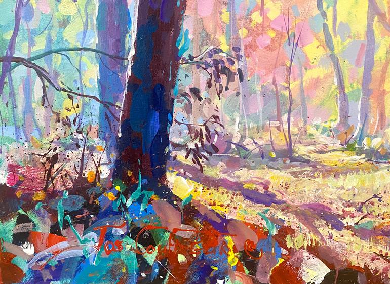 Original Contemporary Landscape Painting by Jos Coufreur