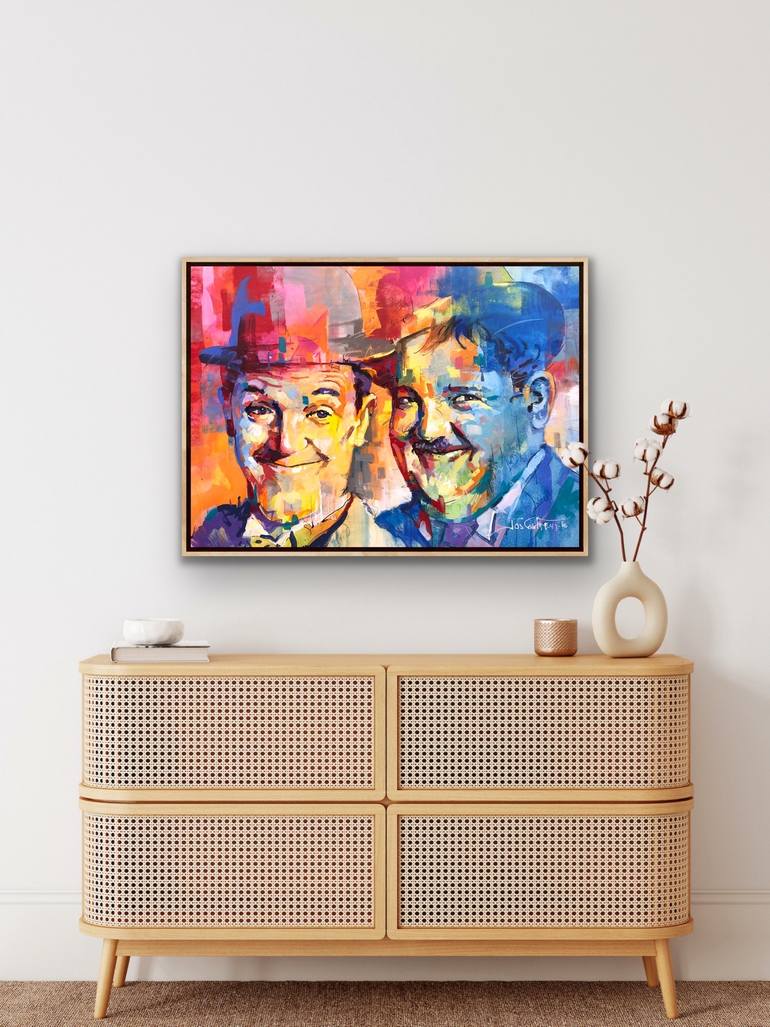 Original Contemporary Pop Culture/Celebrity Painting by Jos Coufreur
