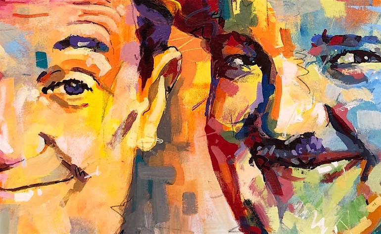 Original Contemporary Pop Culture/Celebrity Painting by Jos Coufreur