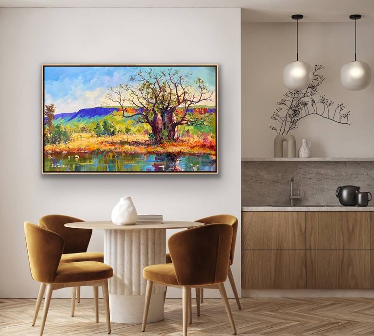 Original Contemporary Landscape Painting by Jos Coufreur