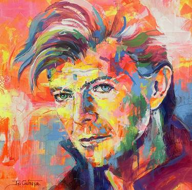 Print of Modern Celebrity Paintings by Jos Coufreur