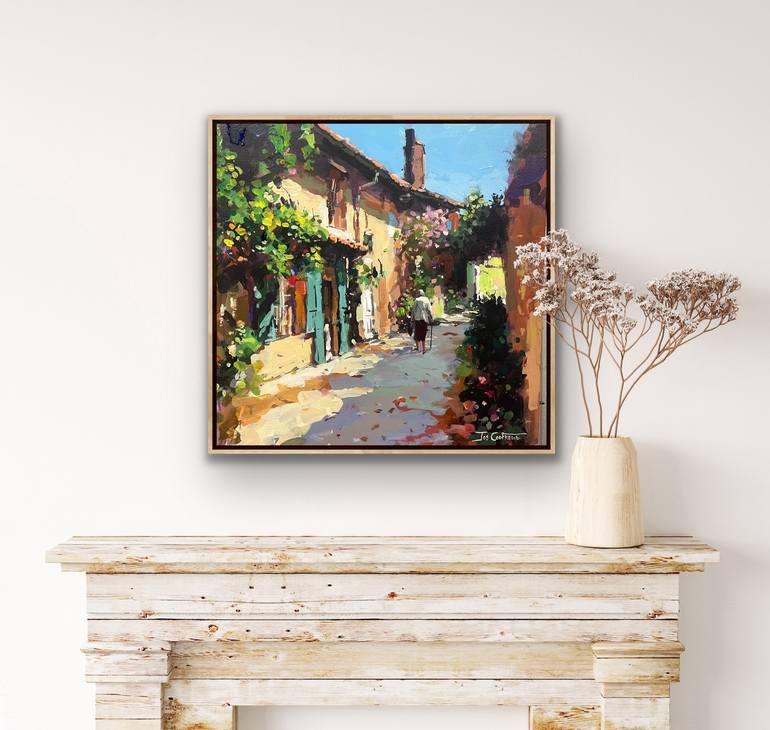 Original Impressionism Places Painting by Jos Coufreur