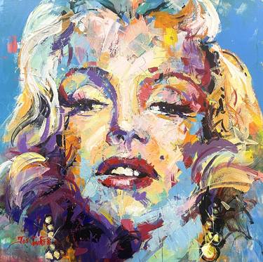 Print of Pop Art Celebrity Paintings by Jos Coufreur