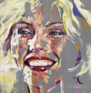Print of Celebrity Paintings by Jos Coufreur