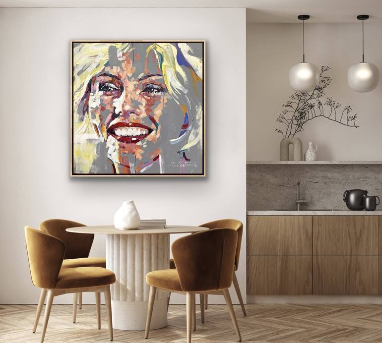 Original Celebrity Painting by Jos Coufreur