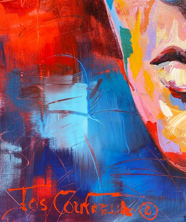 Original Contemporary Pop Culture/Celebrity Painting by Jos Coufreur