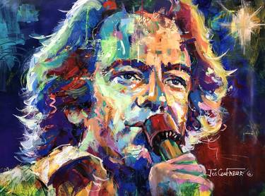 Original Impressionism Music Paintings by Jos Coufreur