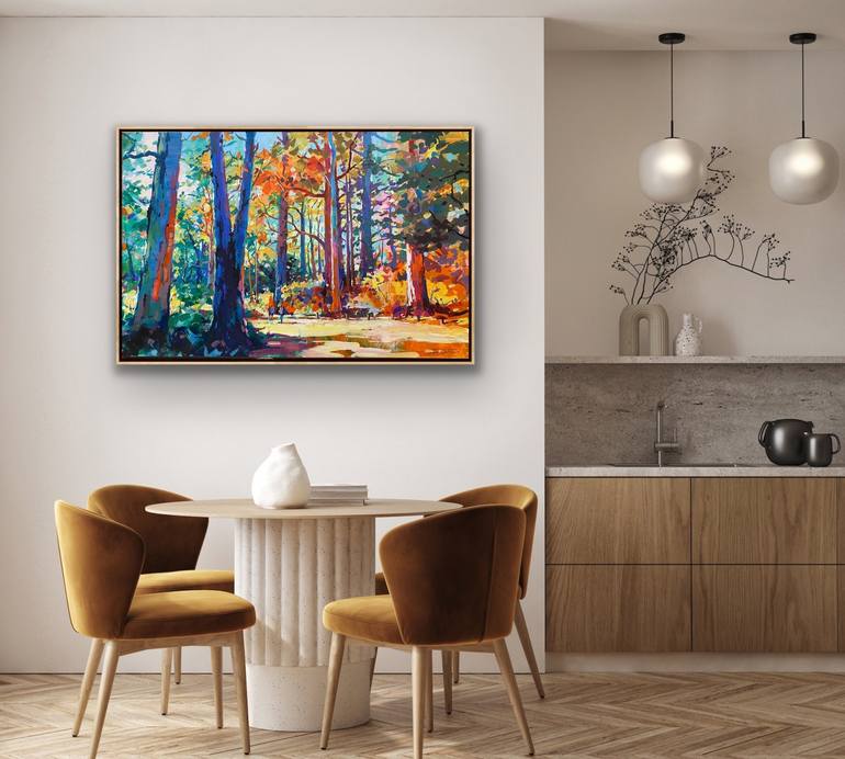 Original Contemporary Landscape Painting by Jos Coufreur