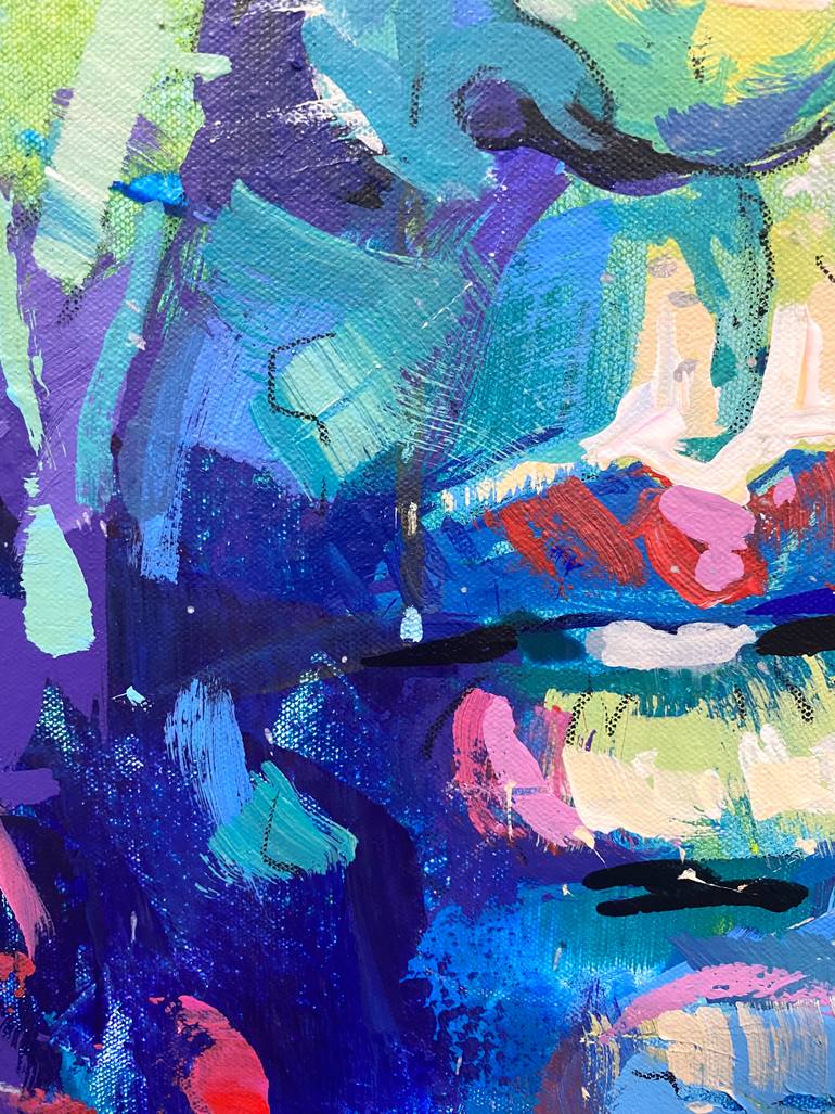 Original Impressionism Pop Culture/Celebrity Painting by Jos Coufreur