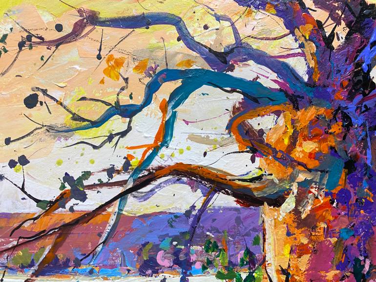 Original Impressionism Landscape Painting by Jos Coufreur