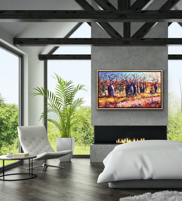 Original Impressionism Landscape Painting by Jos Coufreur